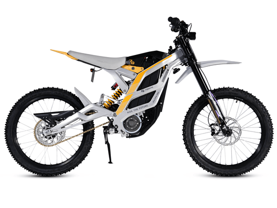 All-Terrain Electric Dirt bike |79BIKE-Falcon Pro Electric Dirt Bike(Silver + Yellow)